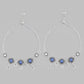 VOJ Pack of 2 Silver Plated Evel Eye Anklets - Swadesiicart