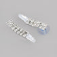 VOJ Silver Plated AD-Studded Necklace & Earrings Set - Swadesiicart