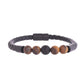 VOJ Men Leather Cuff Bracelet - Swadesiicart