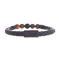 VOJ Men Leather Cuff Bracelet - Swadesiicart