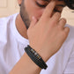 VOJ Men Leather Multistrand Bracelet - Swadesiicart