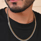 VOJ Men Dual-Plated Stainless Steel Fashionable Chain - Swadesiicart