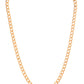 VOJ Gold Polished Stainless Steel Classic Linked Chain For Men - Swadesiicart