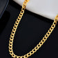 VOJ Gold Polished Stainless Steel Classic Linked Chain For Men - Swadesiicart