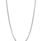 VOJ Men Stainless Steel Silver-Plated Minimal Chain - Swadesiicart