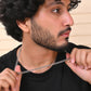 VOJ Silver Plated Stainless Steel Thick Linked Chain For Men - Swadesiicart