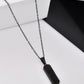 VOJ Men Stainless Steel Chain With Slab Pendant - Swadesiicart