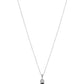 VOJ Men Silver-Plated Minimal Chain With Slab Pendant - Swadesiicart