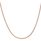 VOJ Copper Gold Polished Minimal Chain For Men - Swadesiicart