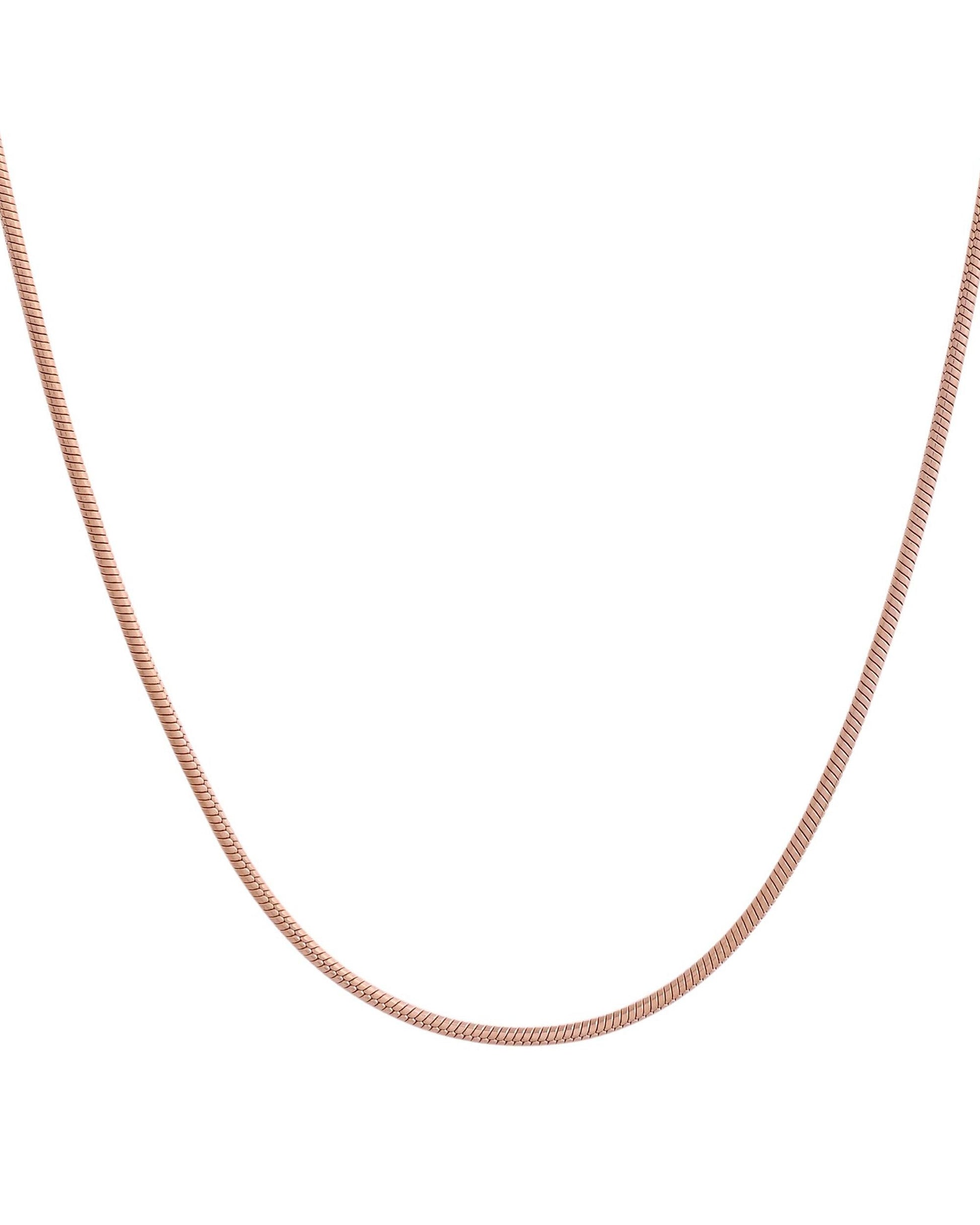 VOJ Copper Gold Polished Minimal Chain For Men - Swadesiicart