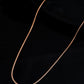 VOJ Copper Gold Polished Minimal Chain For Men - Swadesiicart