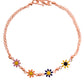 VOJ Rose Gold Polished Floral Shaped Bracelet - Swadesiicart