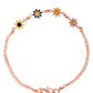 VOJ Rose Gold Polished Floral Shaped Bracelet - Swadesiicart