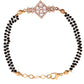 VOJ Gold Polished AD Studded Circular Hand MangalSutra - Swadesiicart
