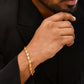 VOJ Gold Polished Handcrafted Elegant Bracelet - Swadesiicart
