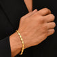 VOJ Gold Polished Handcrafted Elegant Bracelet - Swadesiicart
