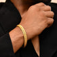 VOJ Gold Polished HandCrafted linked Bracelet - Swadesiicart