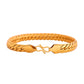 VOJ Gold Polished HandCrafted linked Bracelet - Swadesiicart
