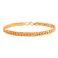 VOJ Gold Polished Designer Handcrafted Bracelet - Swadesiicart