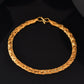 VOJ Gold Polished Designer Handcrafted Bracelet - Swadesiicart