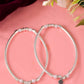 VOJ Set of 2 Silver Plated Stainless Steel Elasticated Anklet - Swadesiicart