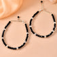 VOJ Set of 2 Silver Plated Artificial Beads Studded Anklet - Swadesiicart