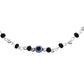VOJ Set of 2 Stainless Steel Evil Eye Anklet - Swadesiicart