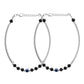 VOJ Set of 2 Evil Eye Bead Studded Stainless Steel Anklet - Swadesiicart