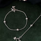 VOJ Set of 2 Stainless Steel Designer Anklet - Swadesiicart