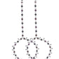 VOJ Set of 2 Floral Designer Meenakari Anklet with Toe Ring - Swadesiicart