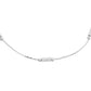 VOJ Set of 2 Silver Plated Pipe Shaped Handcrafted Anklet - Swadesiicart