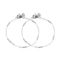 VOJ Set of 2 Silver Plated Pipe Shaped Handcrafted Anklet - Swadesiicart