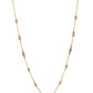 VOJ Stainless Steel Hand Crafted Rose Gold Polished Beaded Chain - Swadesiicart