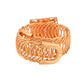 VOJ Stainless Steel Gold Polished Kundan Studded Wraparound Square Bracelet - Swadesiicart
