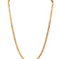 VOJ Men's Gold Polished Stainless Steel Biscuit Chain With Hand Crafted Design - Swadesiicart