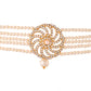 VOJ Gold Polished Stone And Pearl Studded Traditional Chokar Set - Swadesiicart