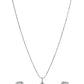 VOJ Silver Plated Baby Pink Stone Studded Heart Shaped Chain Set - Swadesiicart