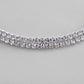 VOJ Silver Plated Choker Two Layer Necklace | Swadesiicart