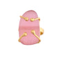 VOJ Stainless Steel Gold Polished Stone-Studded Adjustable Finger Ring - Swadesiicart