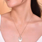 VOJ Rose Gold-Polished Oval Pandent Chain | Swadesiicart