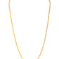 VOJ Gold Polished Designer Stainless Steel Chain For Men - Swadesiicart