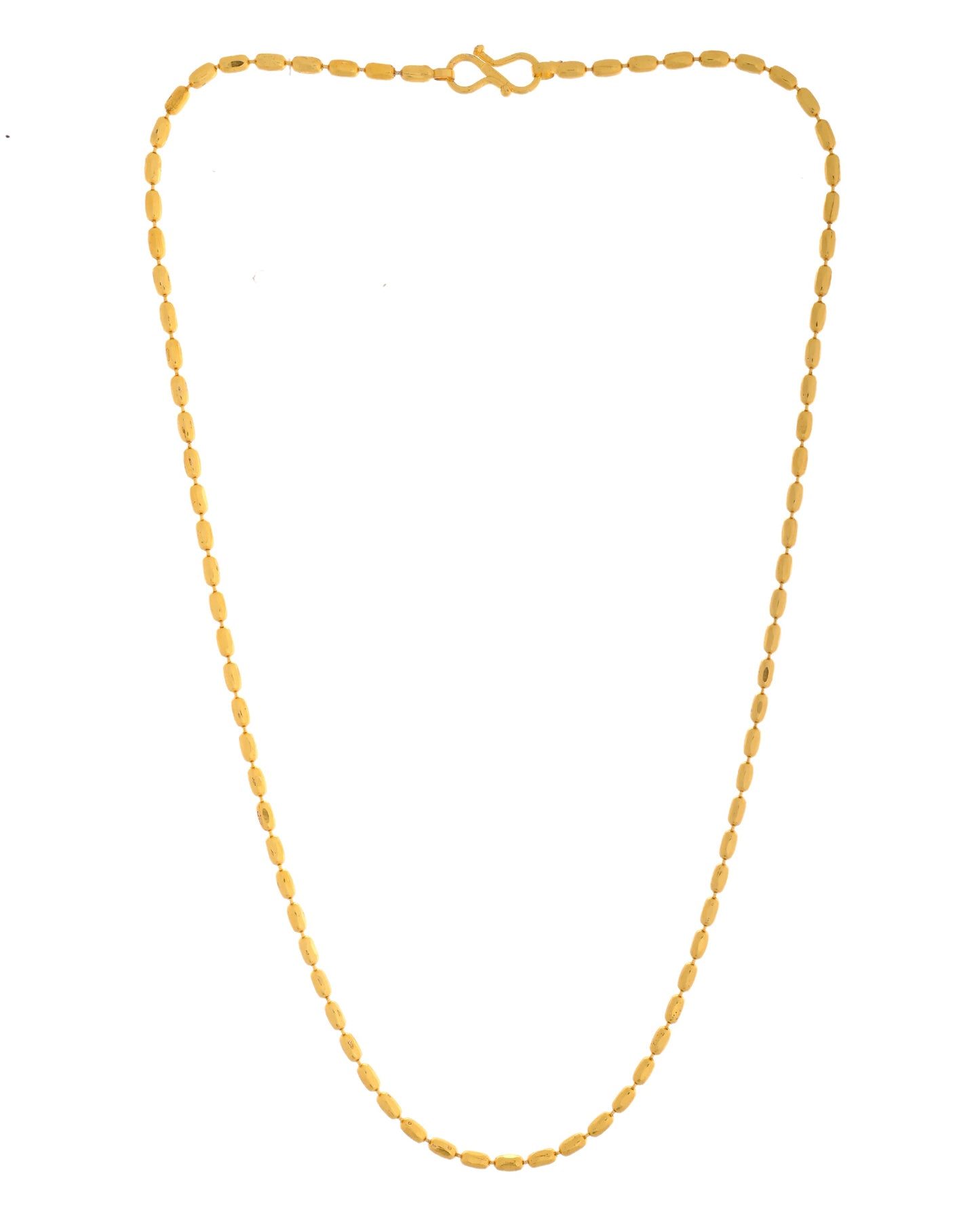 VOJ Gold Polished Designer Stainless Steel Chain For Men - Swadesiicart