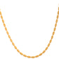 VOJ Gold Polished Designer Stainless Steel Chain For Men - Swadesiicart