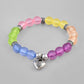 VOJ Multi Colour Beaded Elasticated Bracelet - Swadesiicart