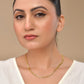 VOJ Gold Polished Designer Stainless Steel Chain For Women - Swadesiicart