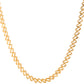 VOJ Gold Polished Designer Stainless Steel Chain For Women - Swadesiicart
