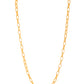 VOJ Gold Polished Stainless Steel Linked Chain For Men - Swadesiicart