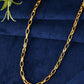 VOJ Gold Polished Stainless Steel Linked Chain For Men - Swadesiicart