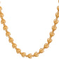 VOJ Gold Polished Heart Shaped Simple Chain For Women - Swadesiicart