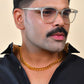 VOJ Gold Polished Stainless Steel Thick Linked Chain - Swadesiicart